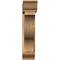 Ekena Millwork Funston Traditional Rough Sawn Bracket w/ Offset Brace, Western Red Cedar, 8"W x 36"D x 36"H BKT0806X36X36FST01RWR - alternate 2